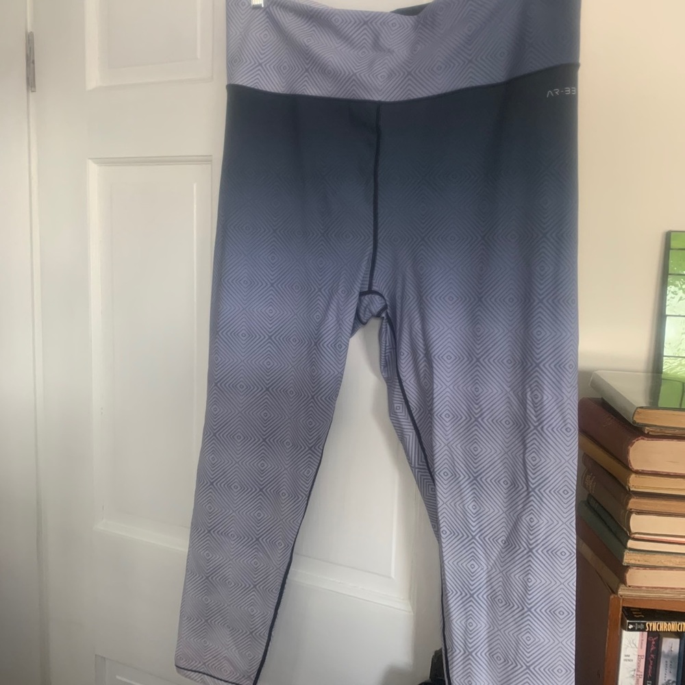 AR 33 purple ombré leggings 2X